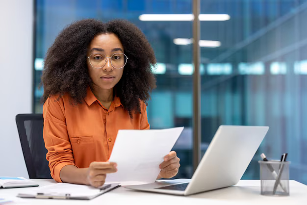 Multiethnic business people working together in the office